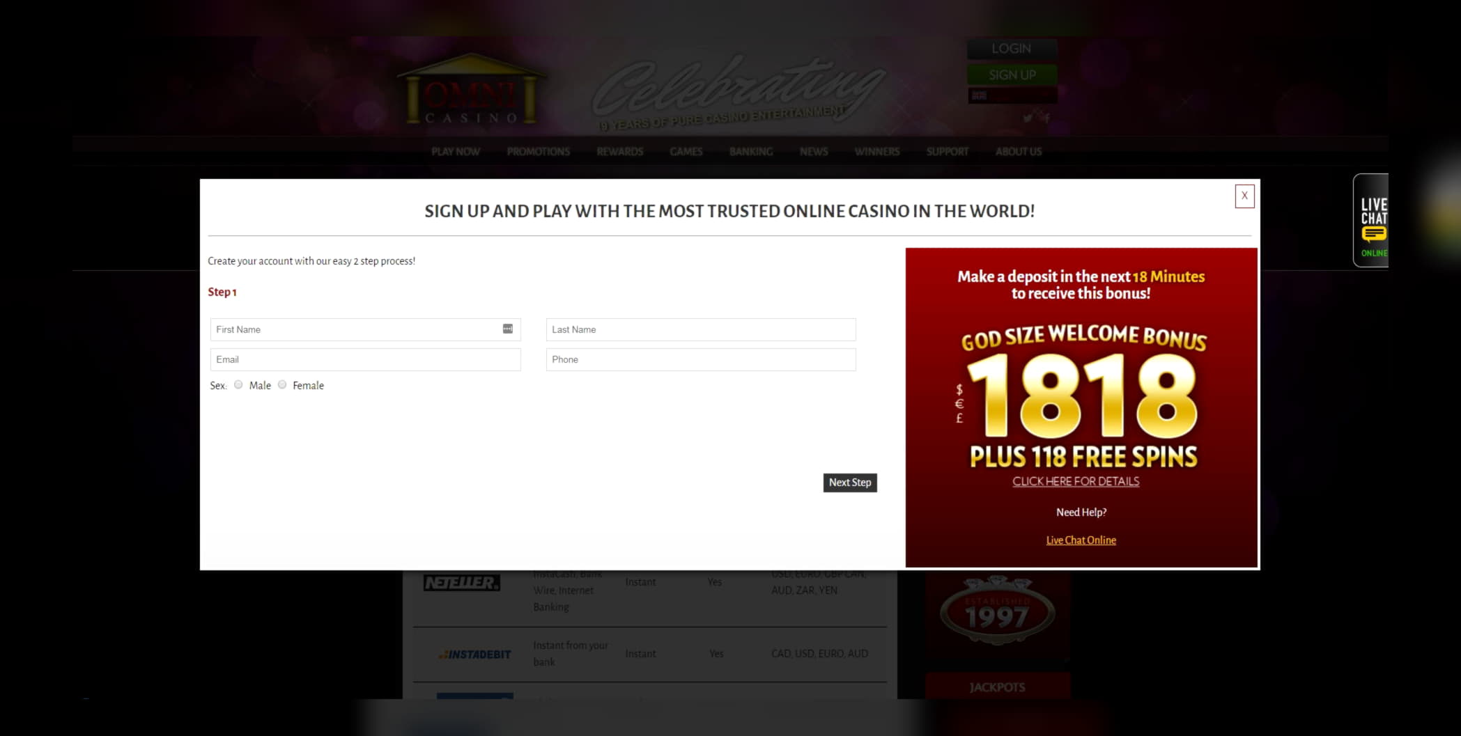 ﻿$4840 NO DEPOSIT BONUS at Kaboo Casino