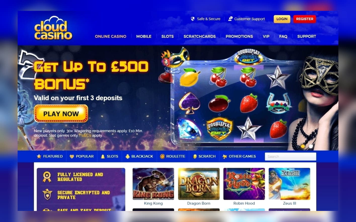 Eur 320 Free Chip Casino at Spinrider Casino