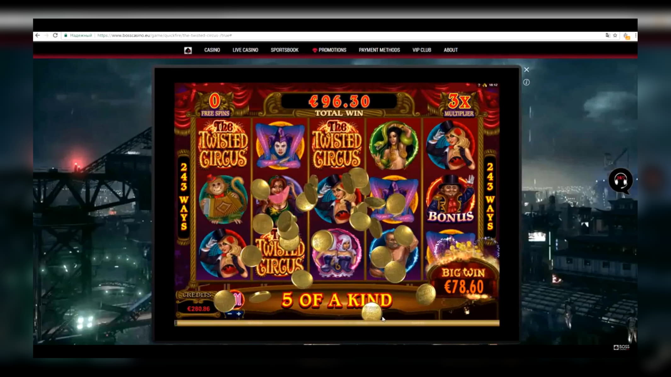 EURO 420 Online Casino Tournament at 888 Casino