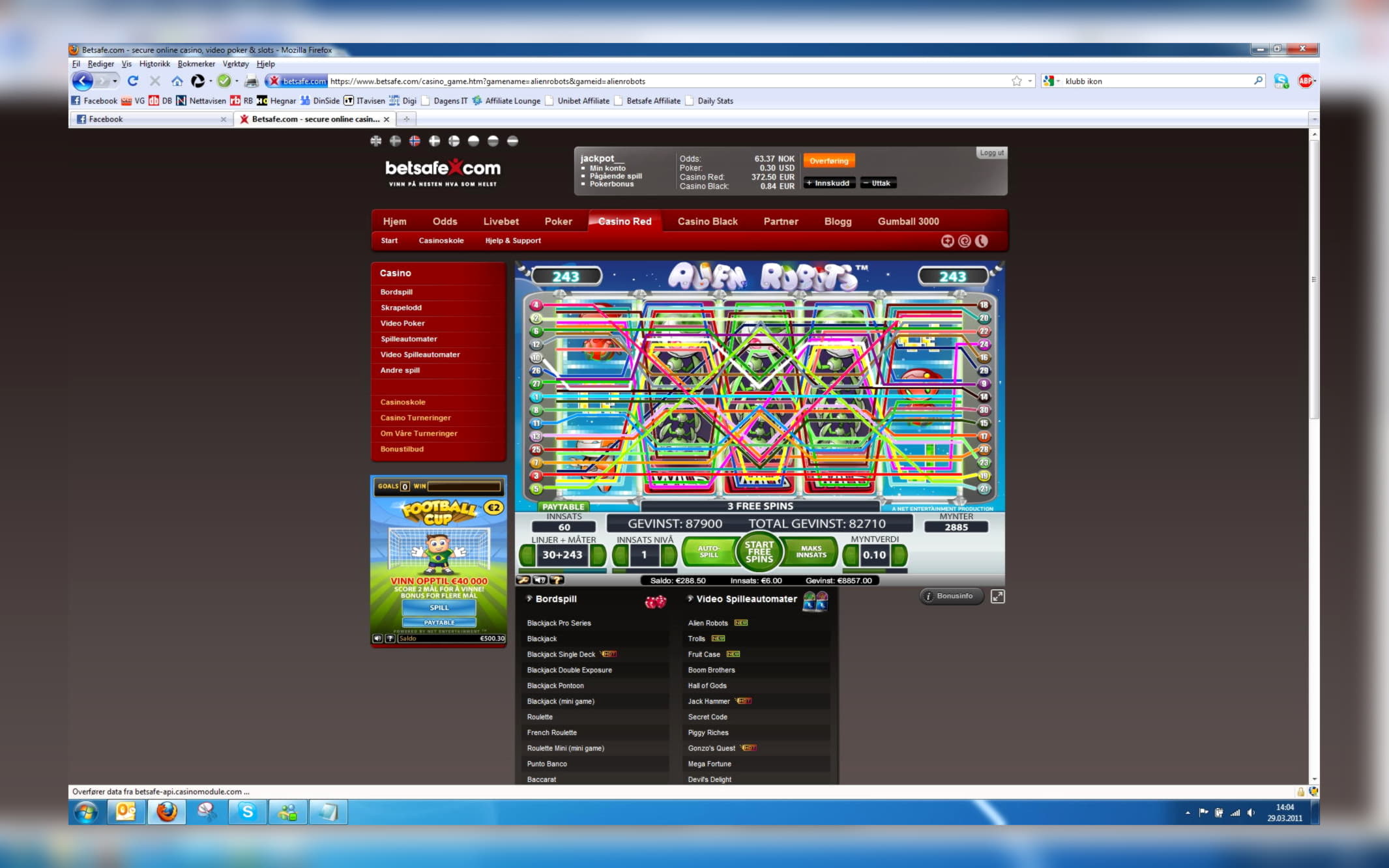 €700 Tournament at Spinrider Casino