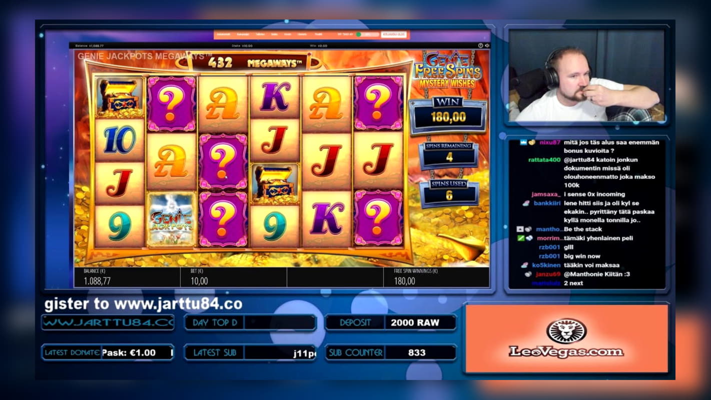 205 Free Spins at Vera and Jhon Casino