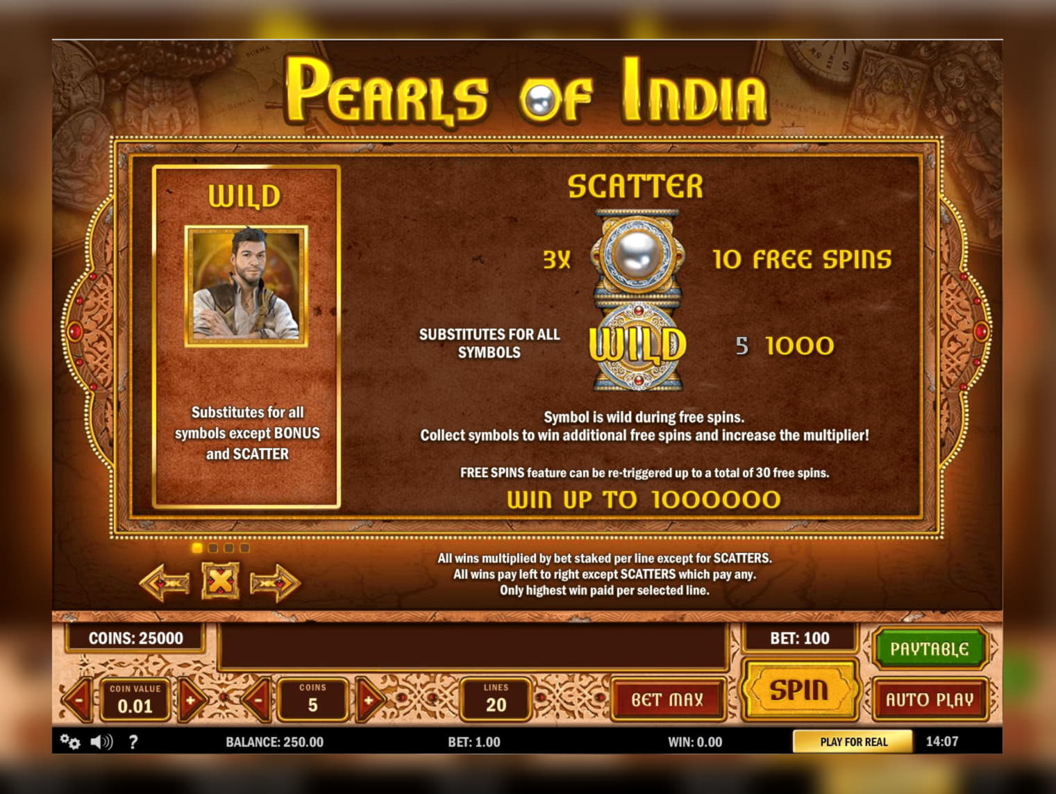 240 free spins no deposit casino at Slots Million Casino