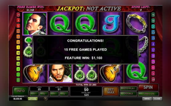 Eur 285 casino chip at High Roller Casino