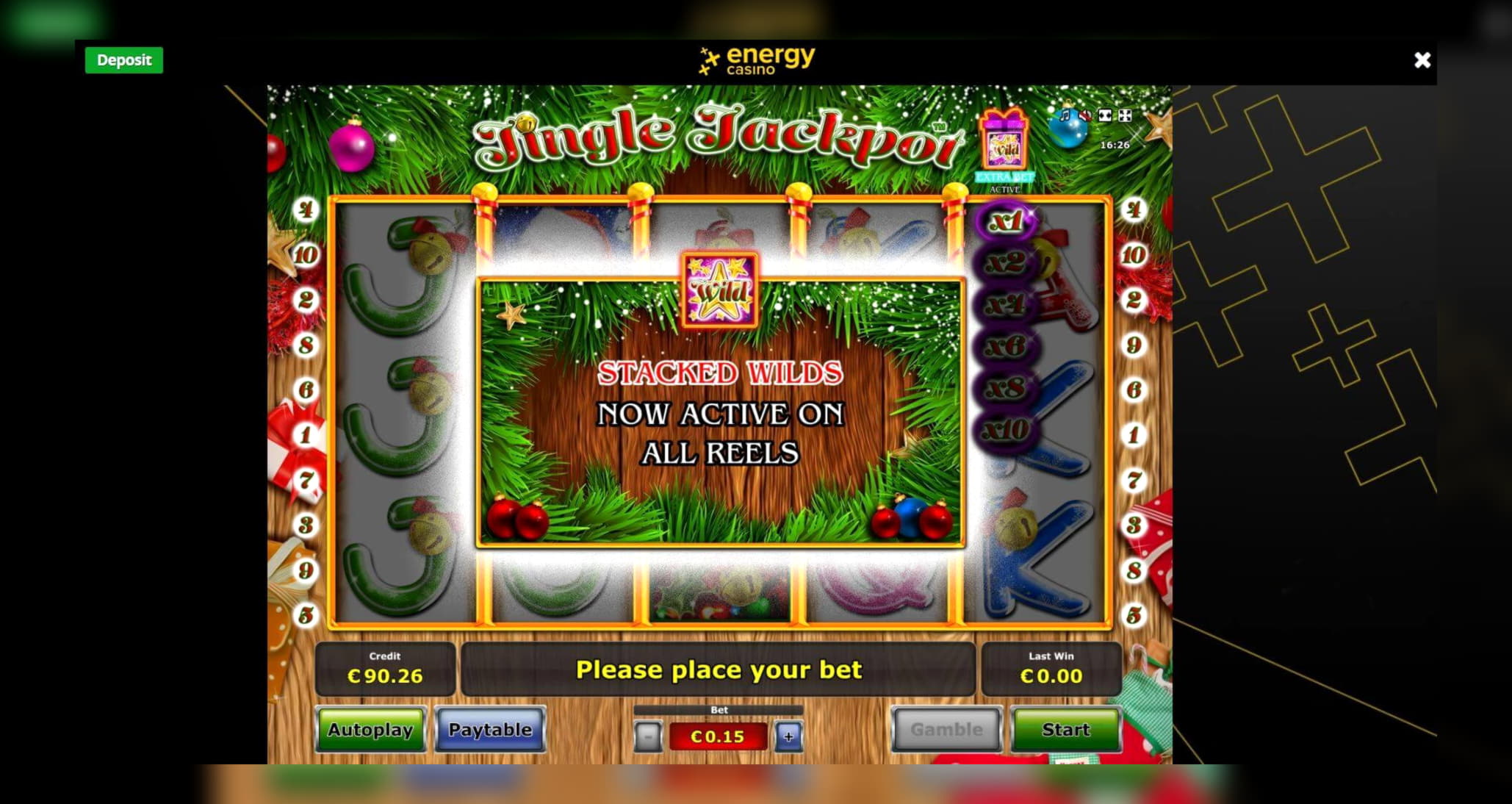 105 Free Spins no deposit casino at Cherry Casino