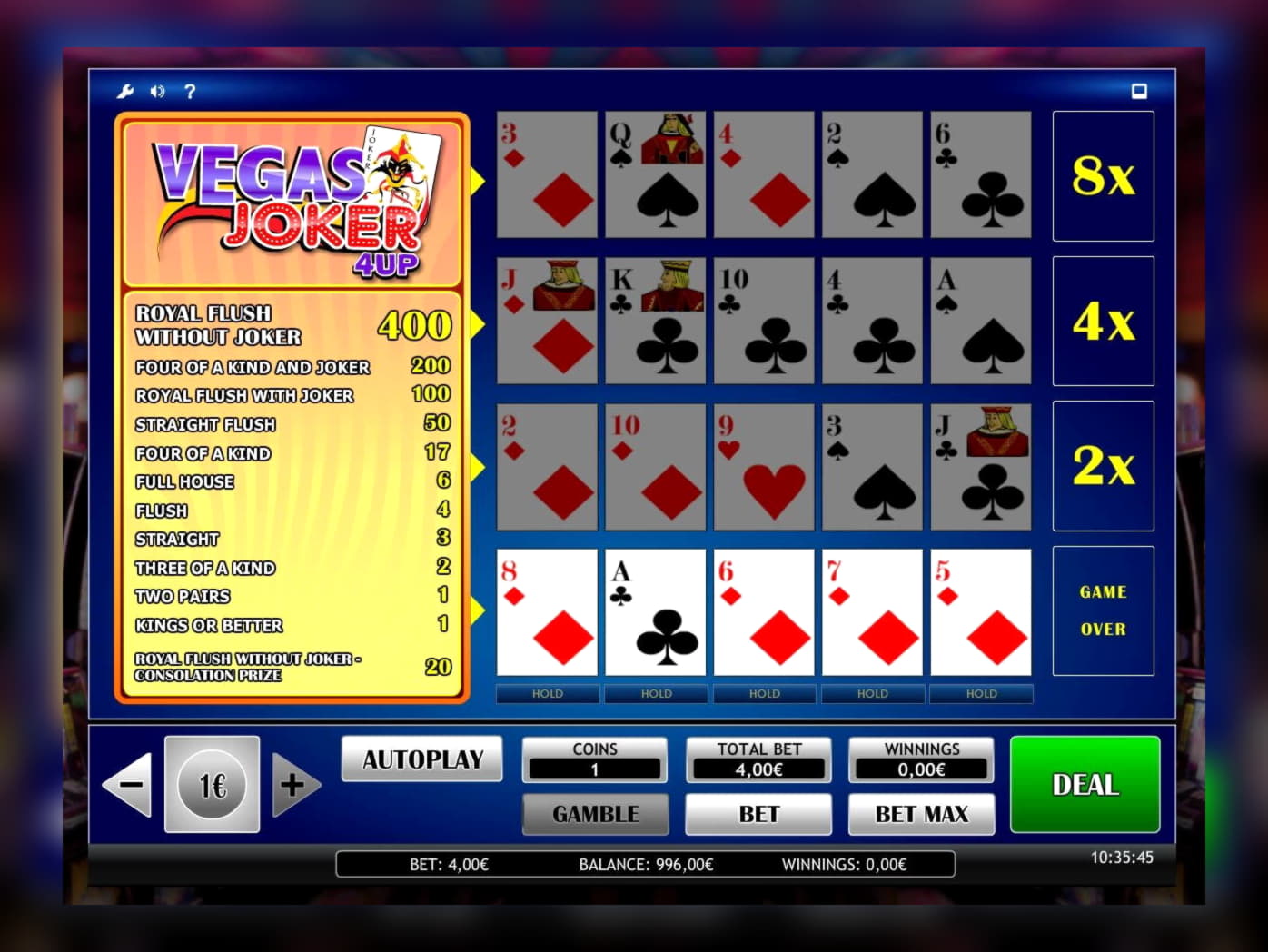 £1645 NO DEPOSIT at Genesis Casino