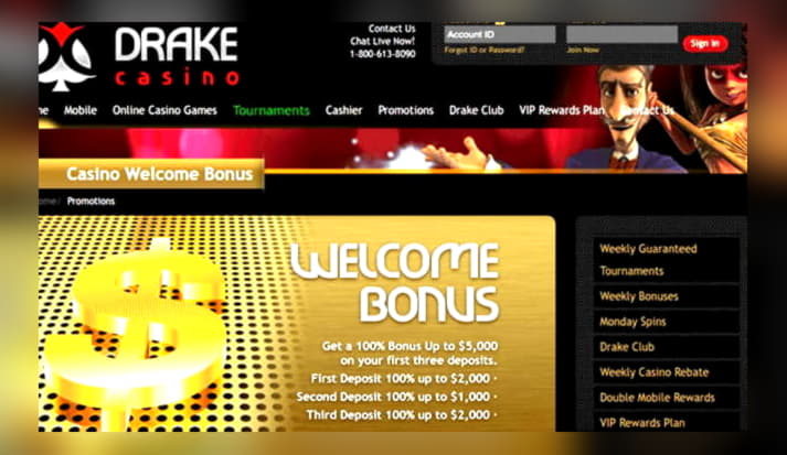 865% Match bonus casino at Slots Million Casino