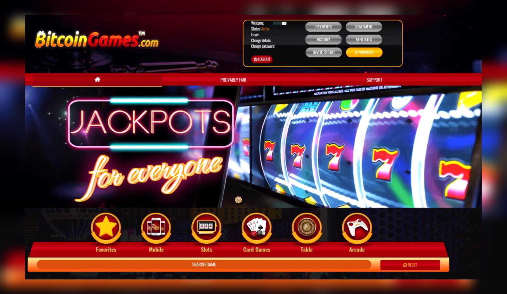 190% Match bonus casino at LV Bet Casino