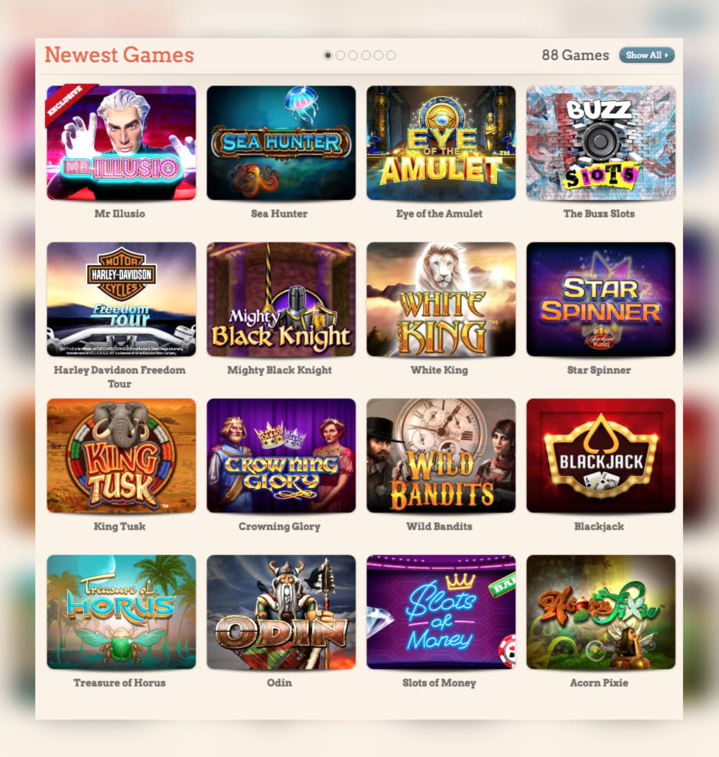 11 free casino spins at William Hill Casino