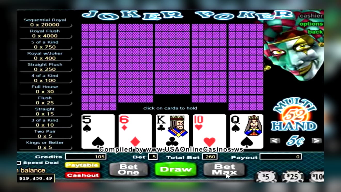745% Deposit Match Bonus at Casino Shadowbet