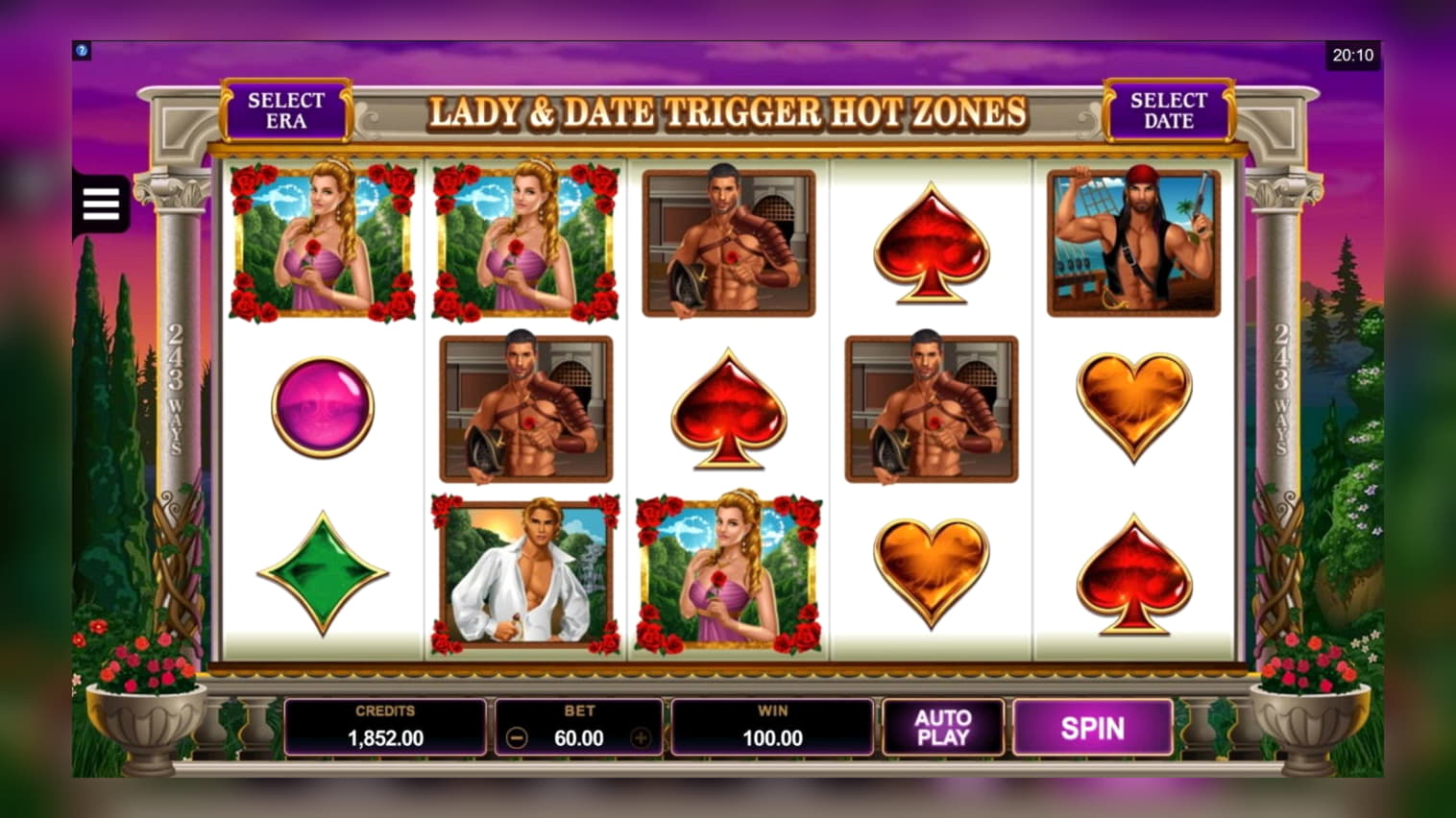 77 Free casino spins at Casino com