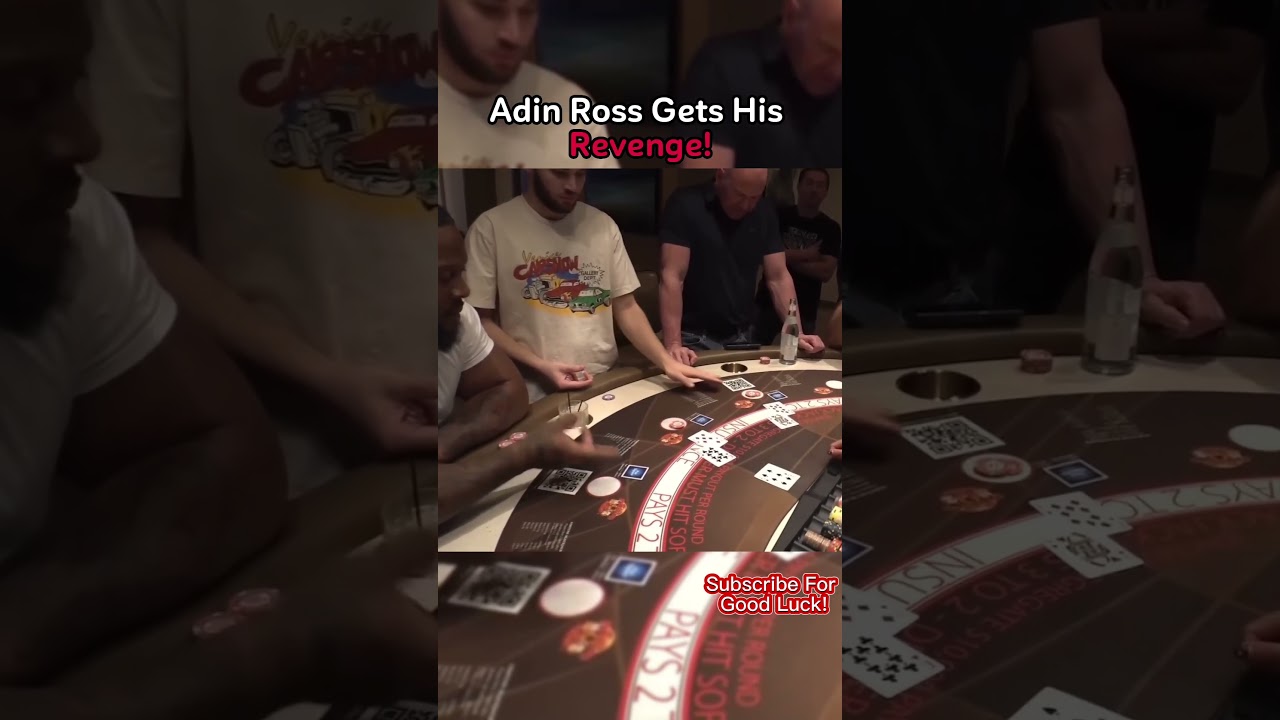 Adin Ross Gets His Revenge On Blackjack! #adinross #blackjack #gambling #bigwin #maxwin #Norwegian Casino Online
