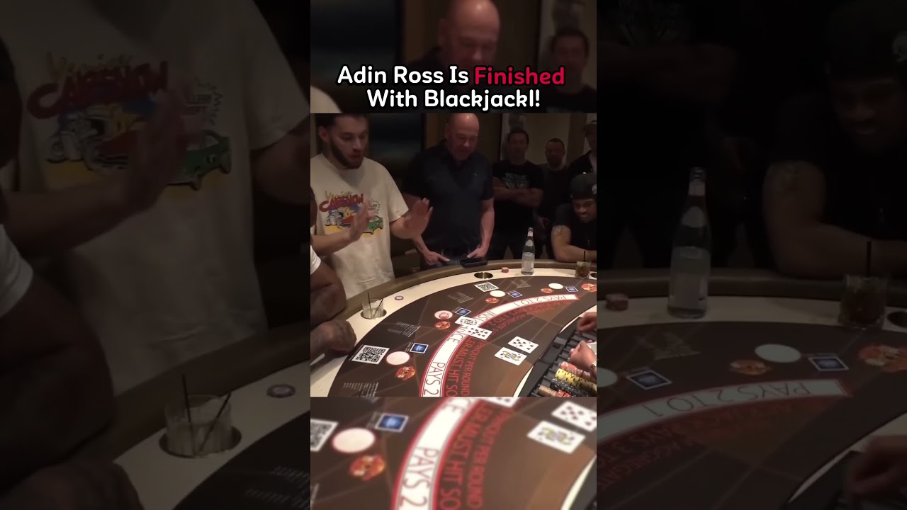 Adin Ross Is Finished With Blackjack Forever? #adinross #gambling #blackjack #bigwin #maxwin #Norwegian Casino