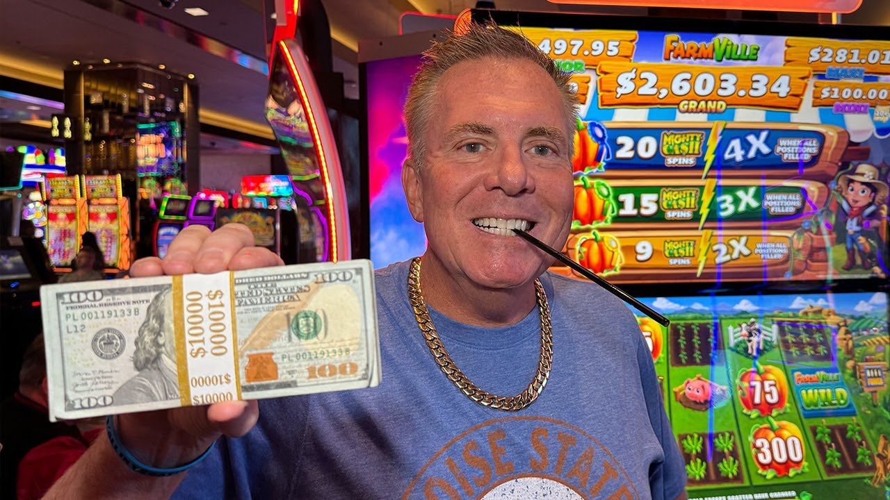 Betting The Farm On A Slot Machine In Las Vegas