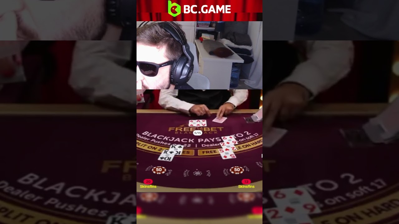 DEALER'S TOO GOOD AT THIS GAME!!!!!!!!!!!!!!!!!! #gambling #bcgame #blackjack #gamblingonline