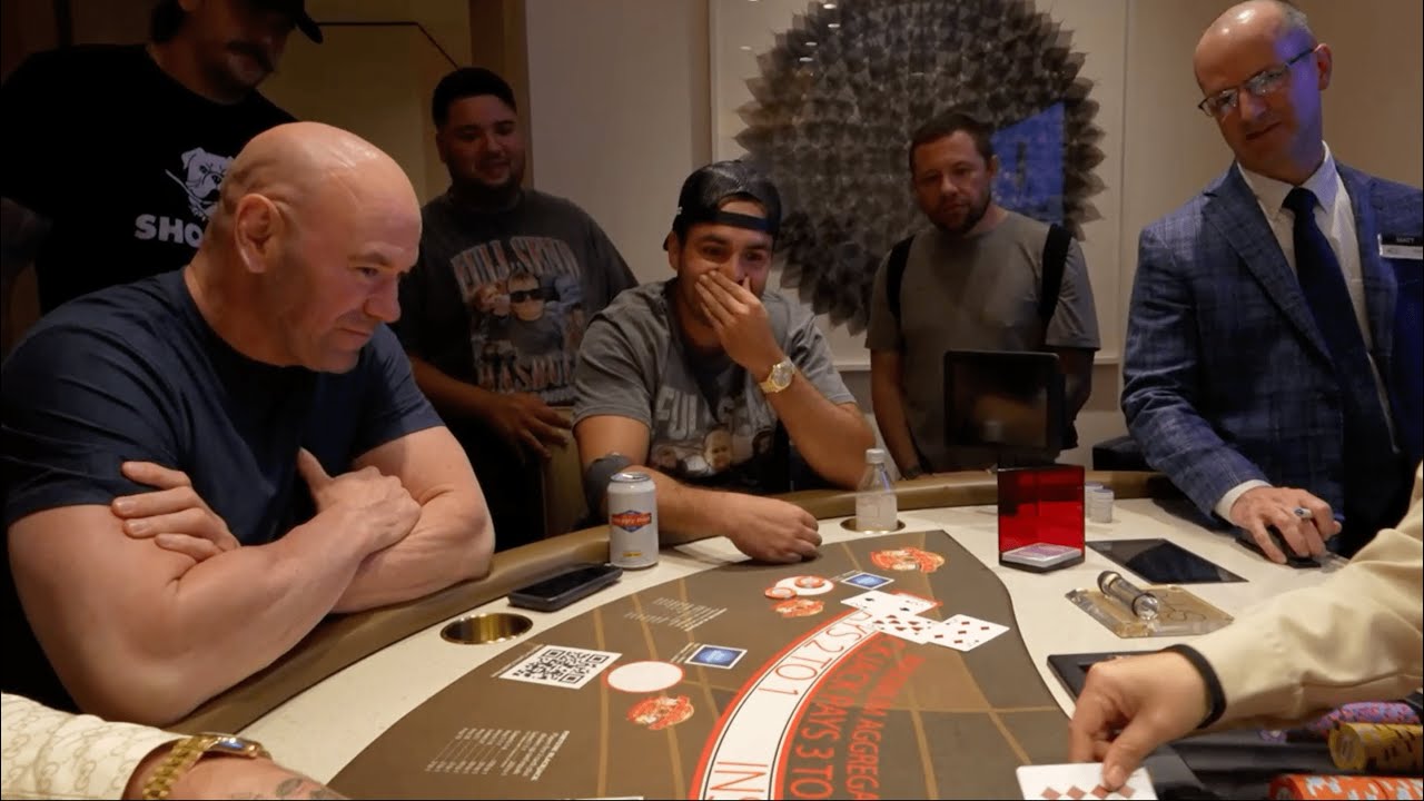 Dana White and The NELK Boys Gambling at The ruddy Rocks Norwegian Casino (Online Gambling Highlights)