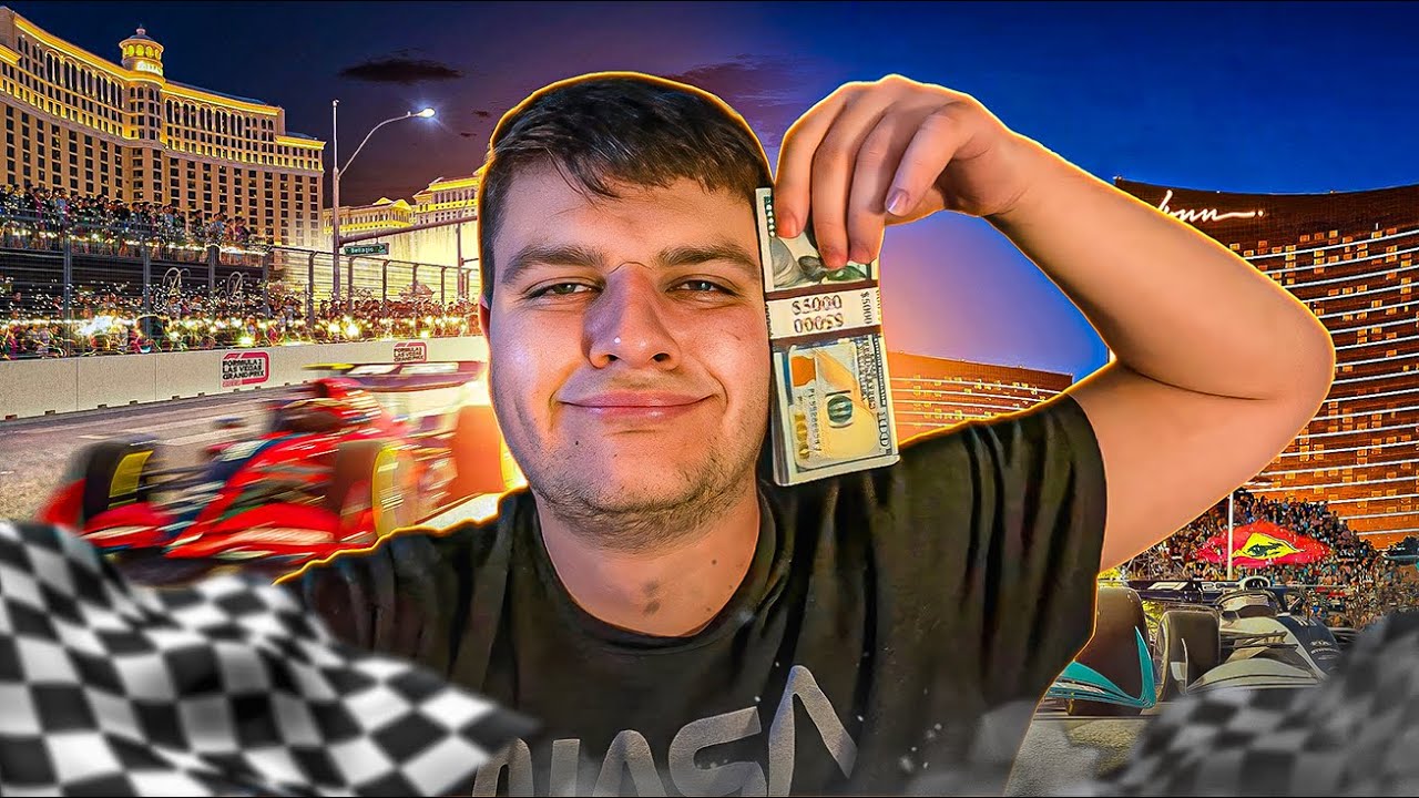 F1 LAS VEGAS AND INSANE GAMBLING!
