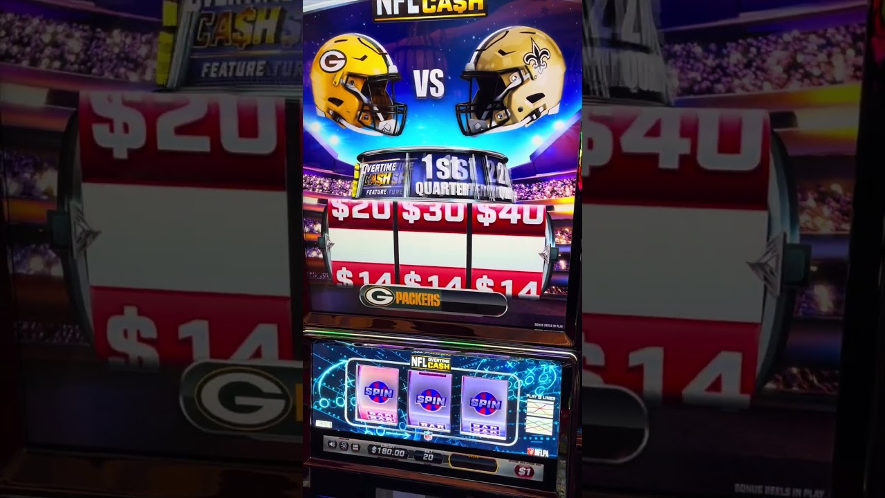 FIRST SPIN Jackpot on the New NFL Overtime Cash! #slots #Norwegian Casino Online #lasvegas