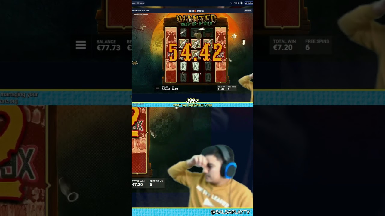 From the bottom to the TOP with WANTED! ? #shorts #gambling #fun #Norwegian Casino Online #slots #reaction