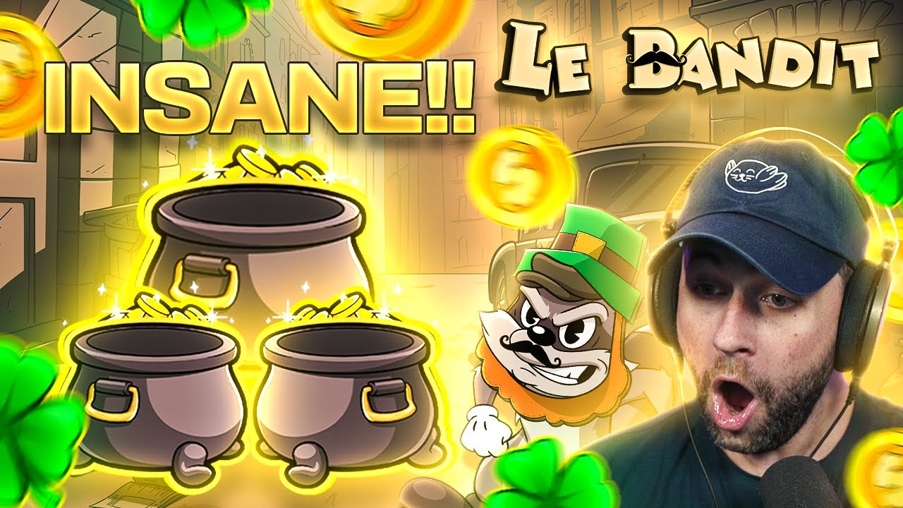 I have an INSANE SESSION while doing DEGENERATE BETS on LE BANDIT!! (Bonus Buys)