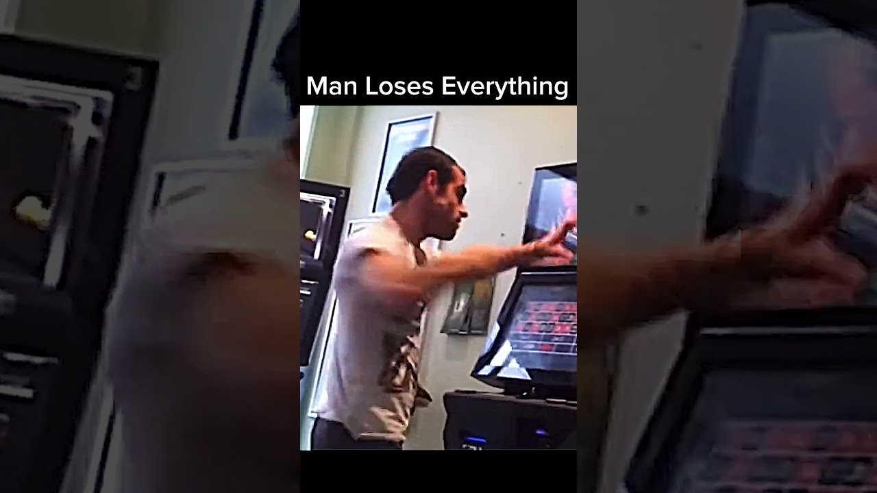 Man Loses Everything #sad #gambling