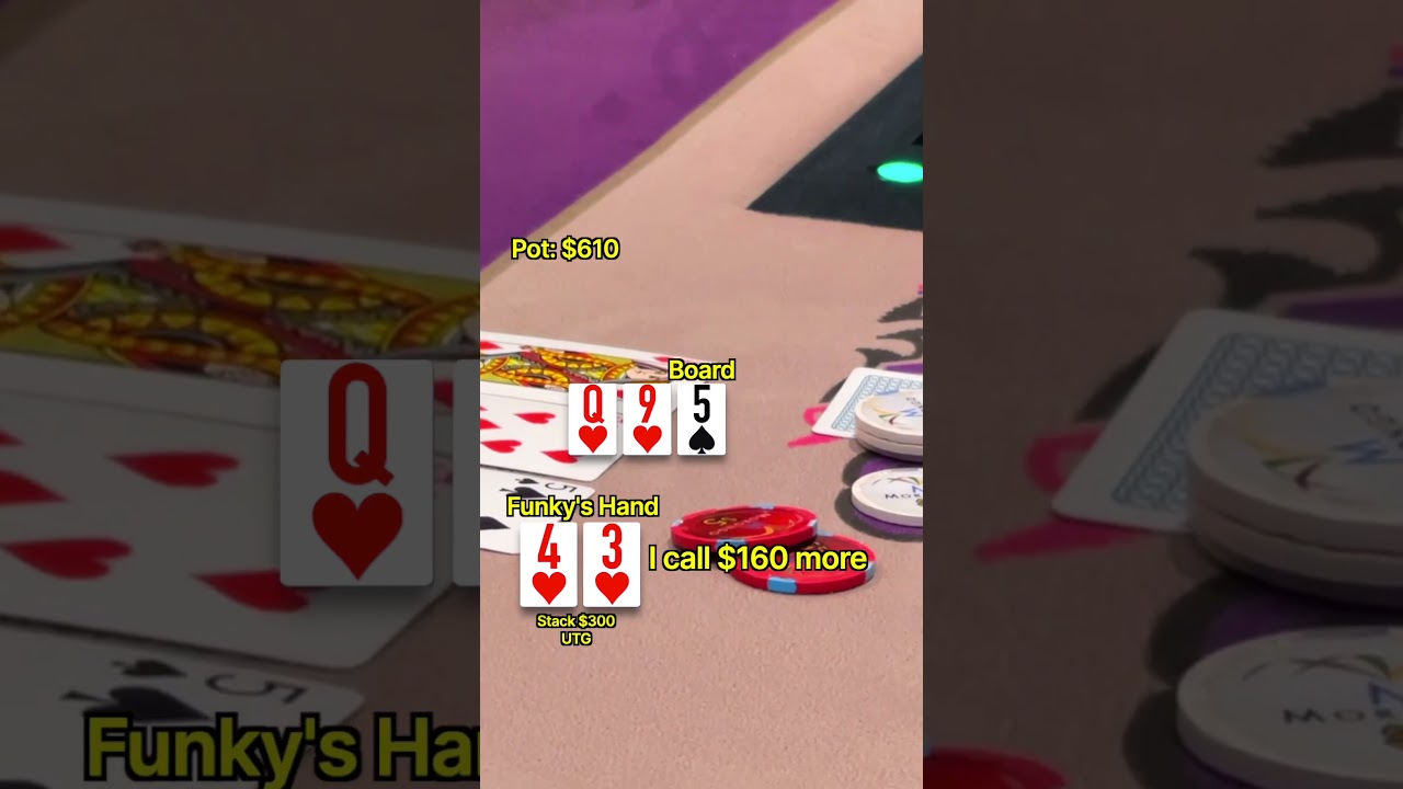 bad poker players get rewarded for playing terribly? #poker #gamble #cards #gambling