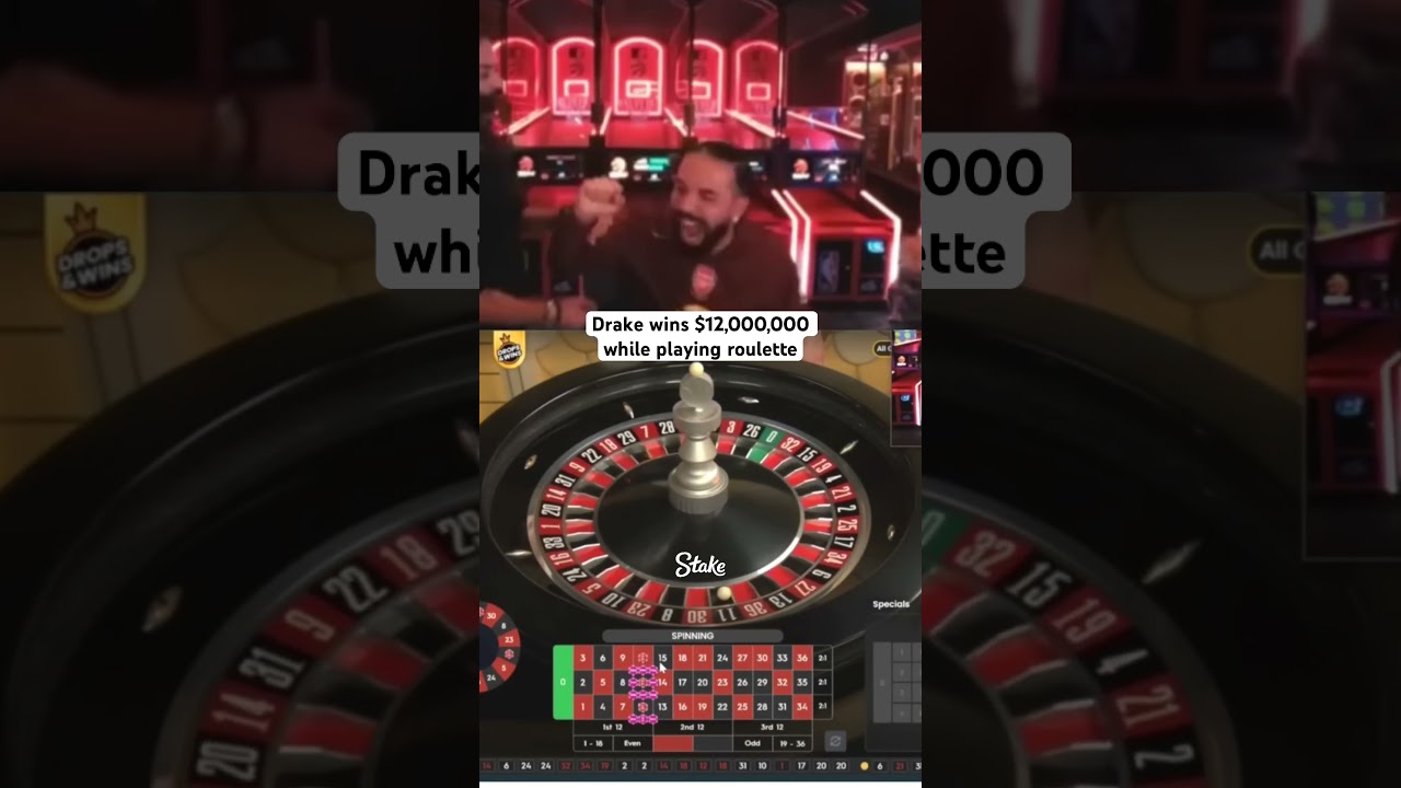 his strategy never seems to fail #stake #Norwegian Casino #adin  #adinross #gambling #drake #roulette