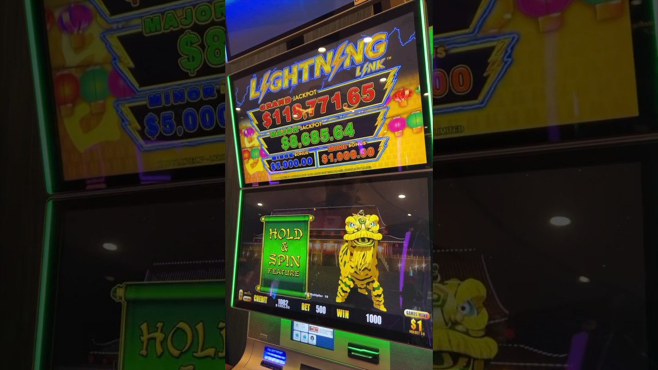 $500 Bet on Lightning Link #Norwegian Casino Online #gamingshorts #slots