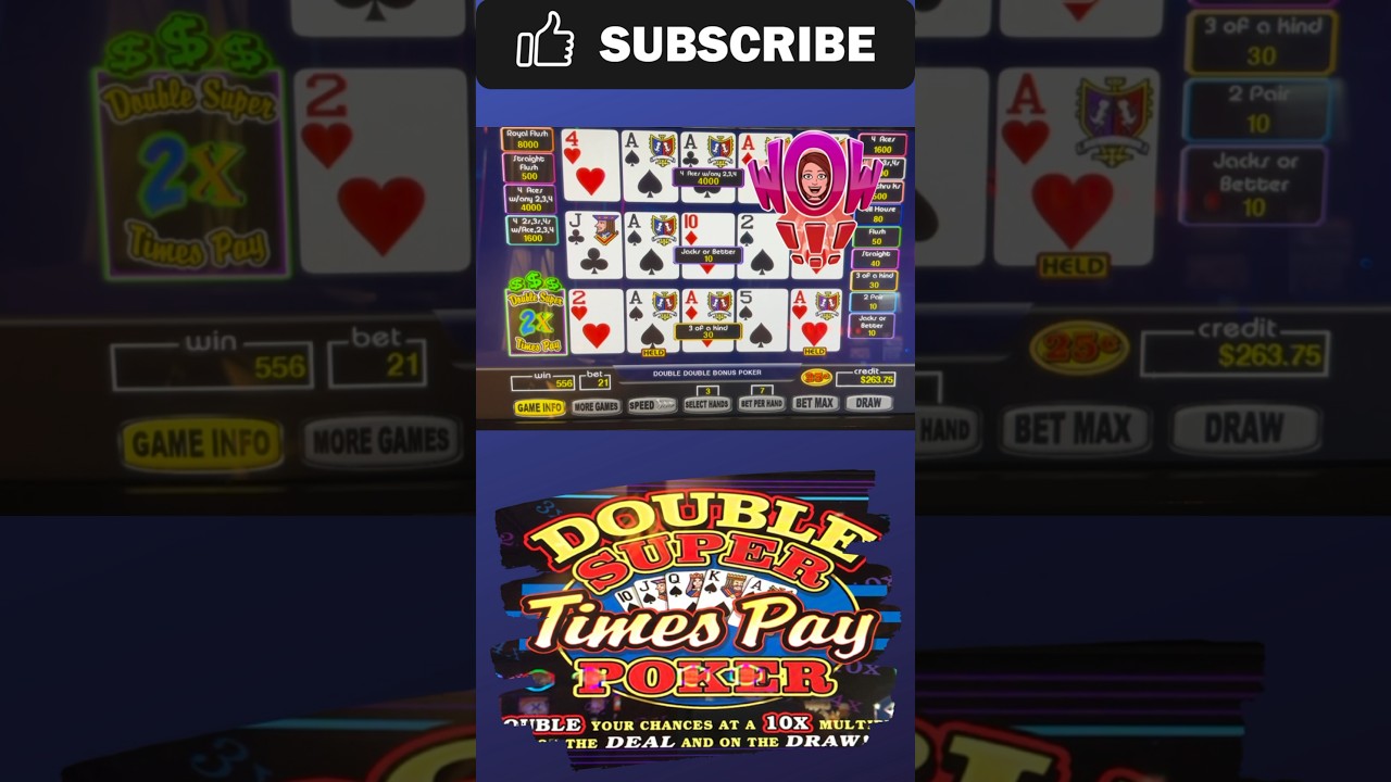 Aces w/kicker Multiplier on ?? #shorts,#videopoker,#Norwegian Casino,#gambling,#poker,#slots,#yaamava