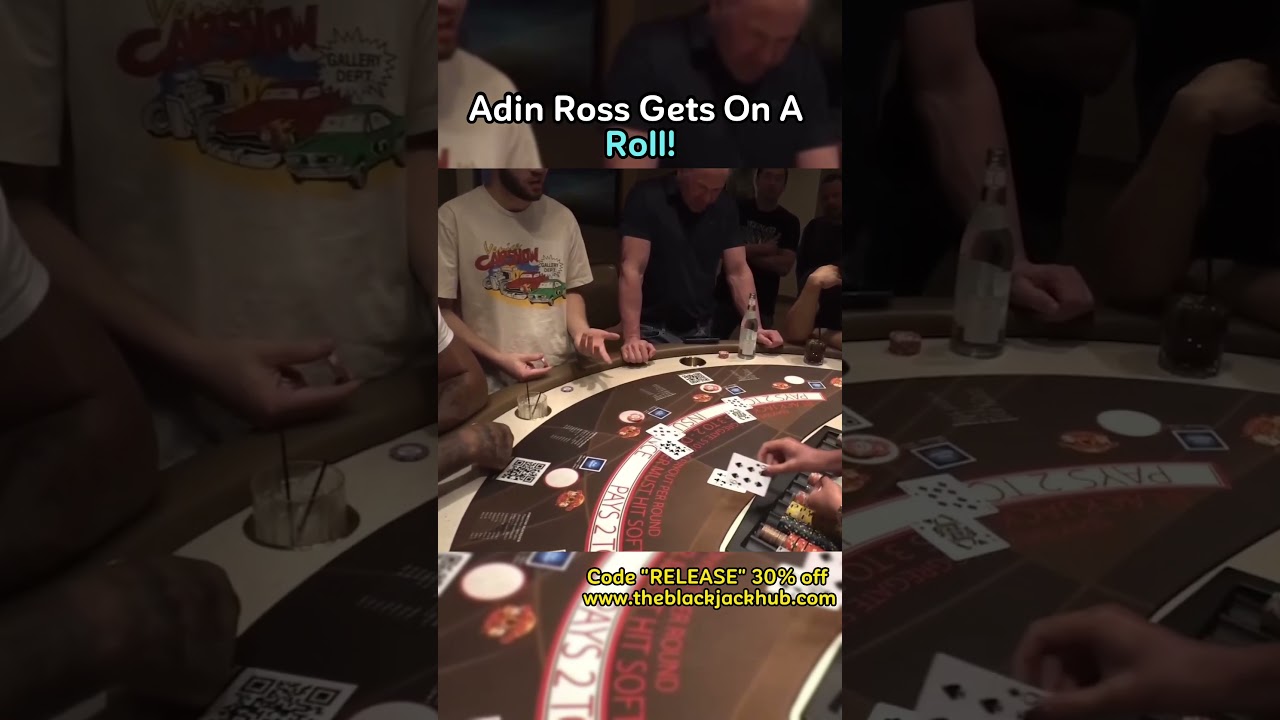 Adin Ross Gets On A Hot Streak On Blackjack! #adinross #gambling #Norwegian Casino #blackjack #bigwin #maxwin
