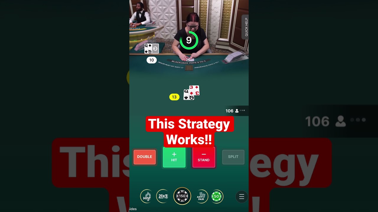 Blackjack Strategy That Beats The Dealer | Card Counting Strategy To Win #shorts #shortvideo #Norwegian Casino