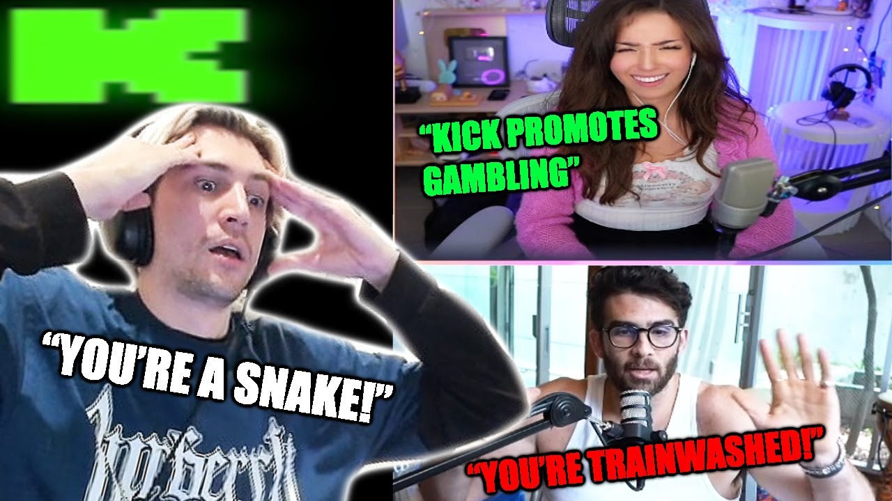 Debate Gets HEATED w/ Hasan & Pokimane on Kick and Gambling