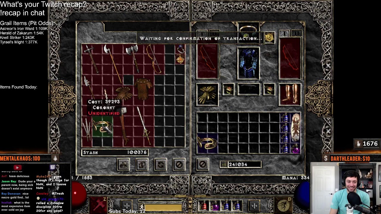 Diablo 2 - GAMBLING A GG CIRCLET !rpgdiscord