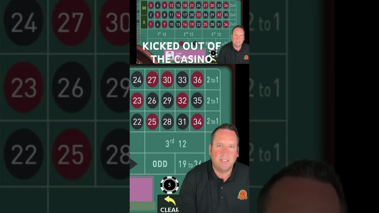 KICKED OUT OF THE Norwegian Casino!! CLICK ON CREATED FROM LINK #shorts #theroulettemaster