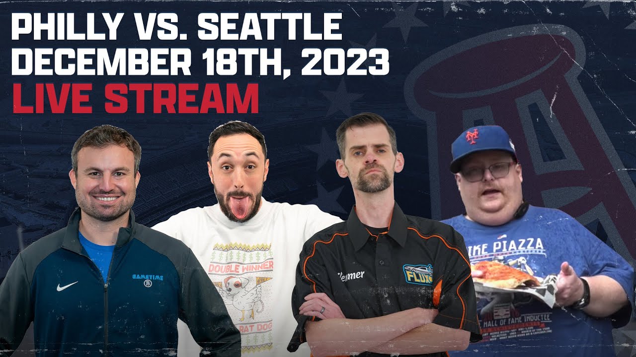 LIVE FROM NYC FOR PHILLY VS SEATTLE