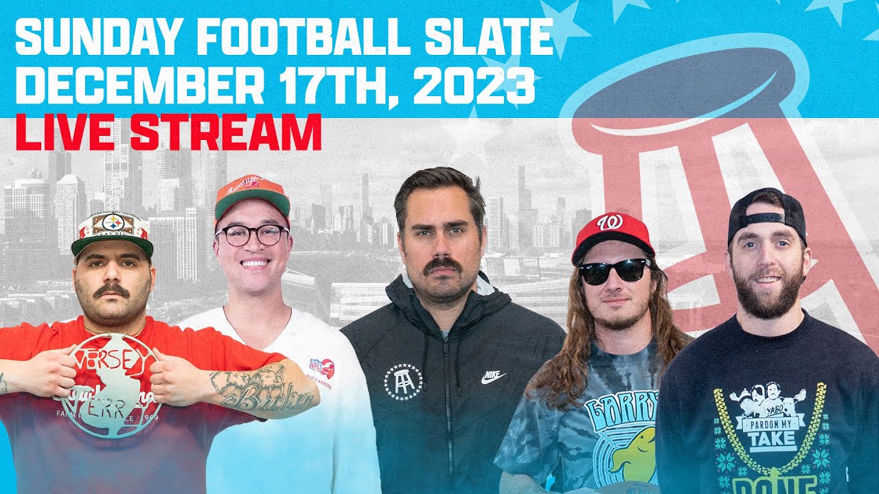 Live from the gambling cave to sweat out our NFL bets