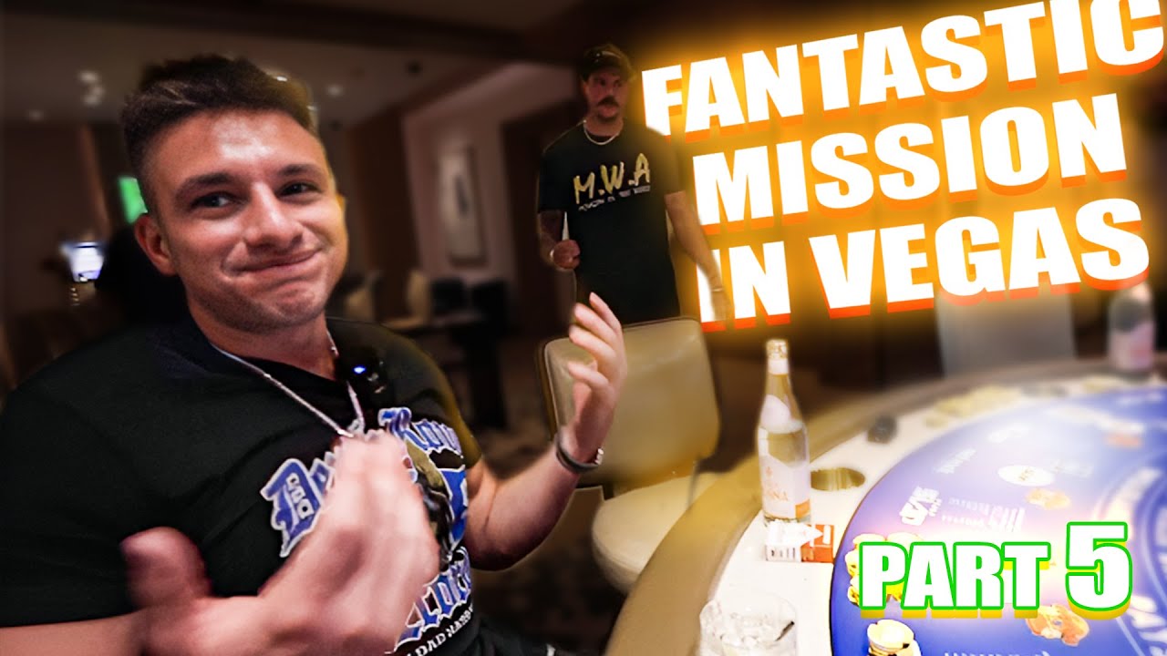 Stevewilldoit on a MISSION to pay Dana White's Gambling Debt! Part 5/11 #vegas #Norwegian Casino Online #blackjack