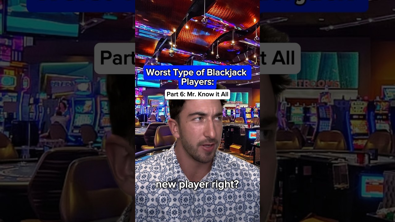 The worst kind of players ? #blackjack #Norwegian Casino #gambling #lasvegas #betting #skit #degendalt