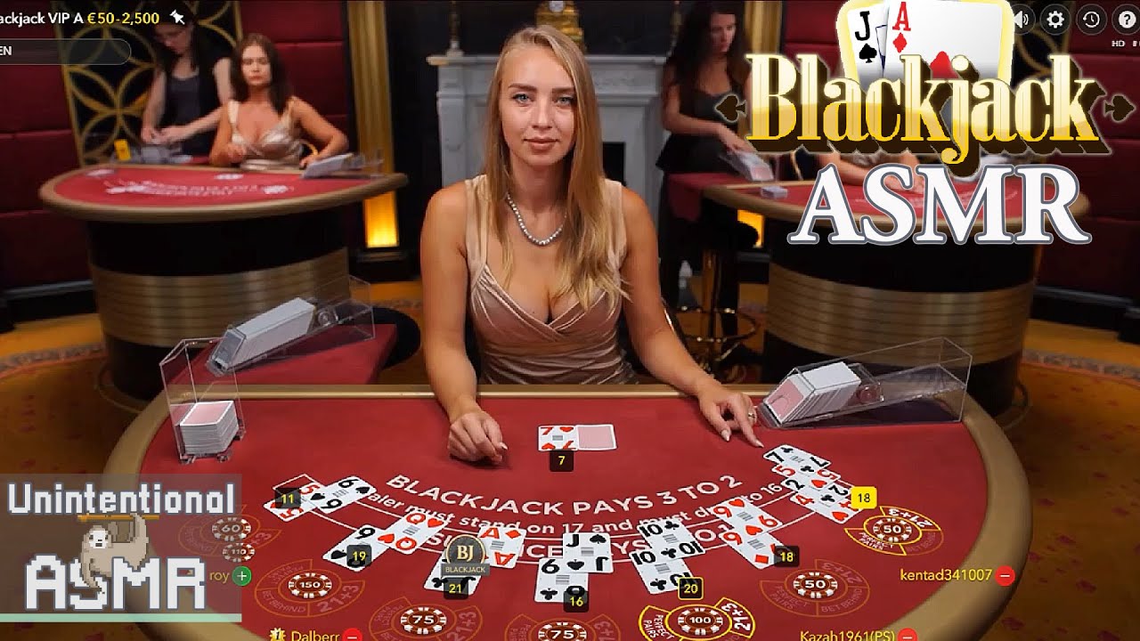 Unintentional ASMR ? Relaxing Blackjack Norwegian Casino with Unintelligible Croupiers (1,5h Compilation)