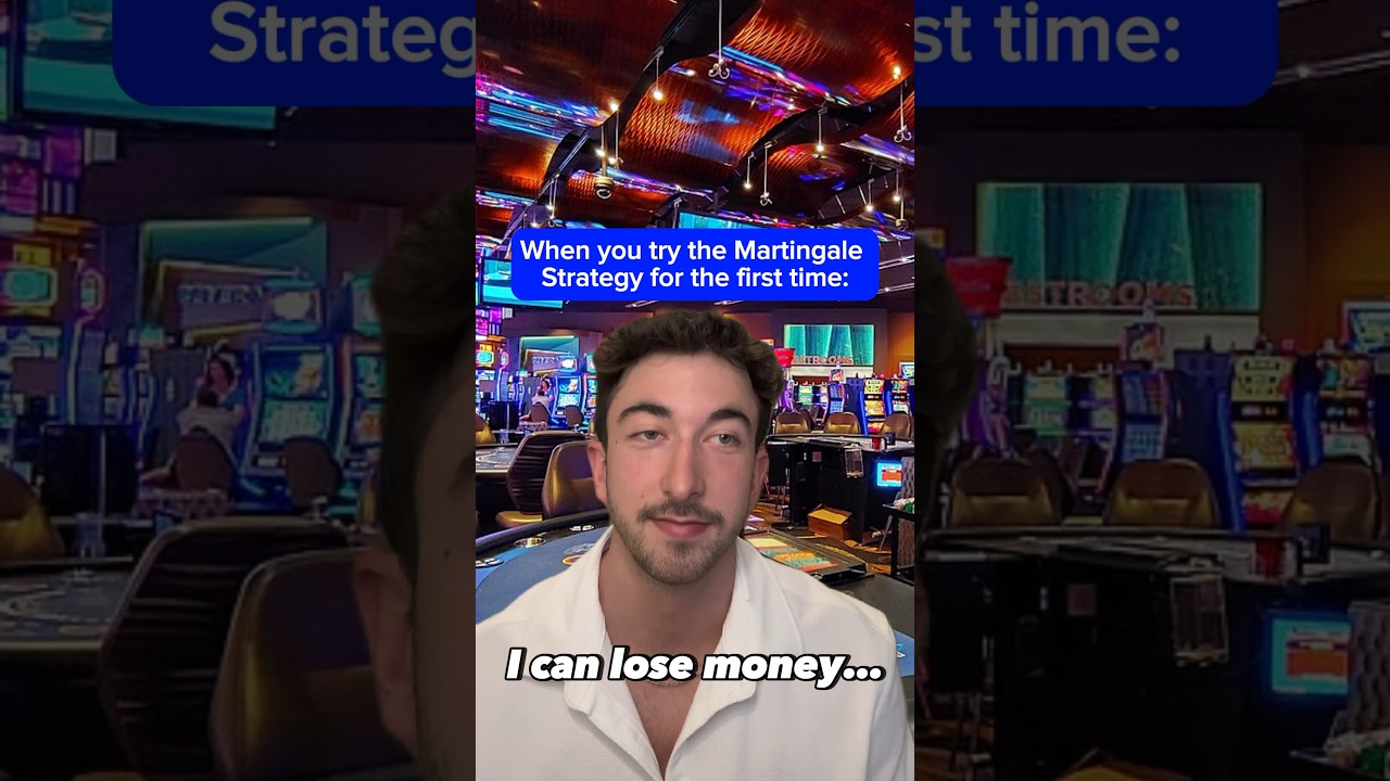 Who said this was a good strategy? #blackjack #Norwegian Casino Online #betting #gambling #lasvegas #skit #degendalt