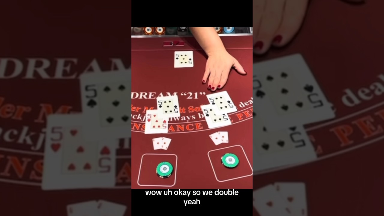#omg have you ever seen this? #blackjack #gambling