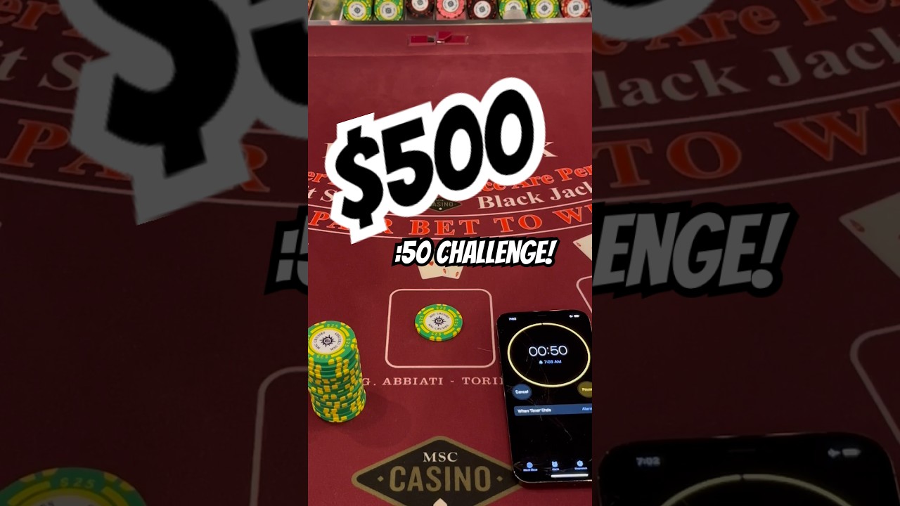 #omg what a SAVE! #blackjack #gambling