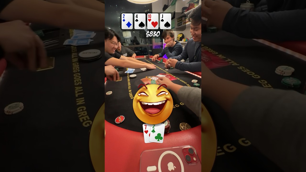 the SECRET to playing SEVEN DEUCE ? #poker #gamble #Norwegian Casino Online