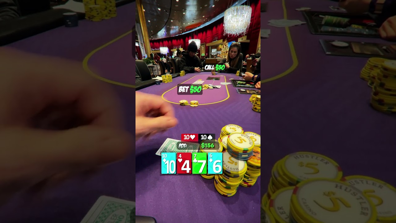 I trap checking the nuts! #poker #gamble #Norwegian Casino Online #gambling