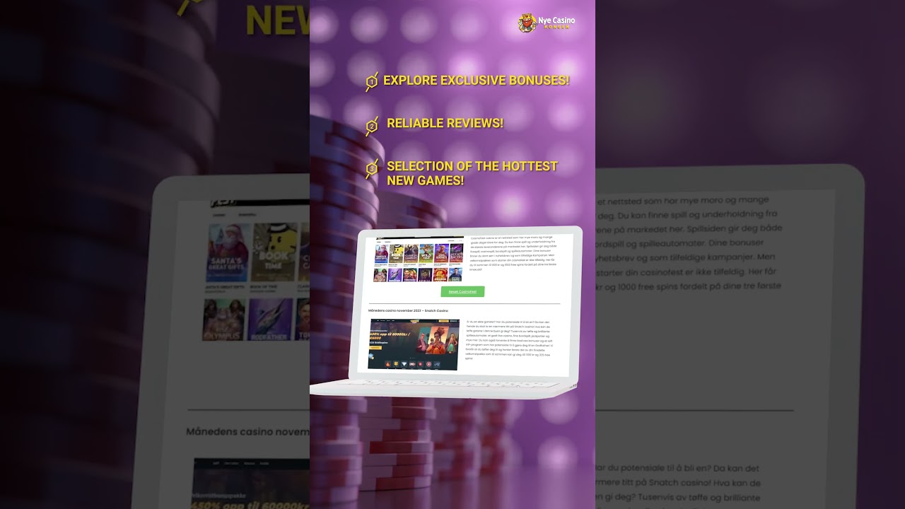 Best Online Norwegian Casinos in Norway for 2024 Big Win at NyeCasinoKongen.com