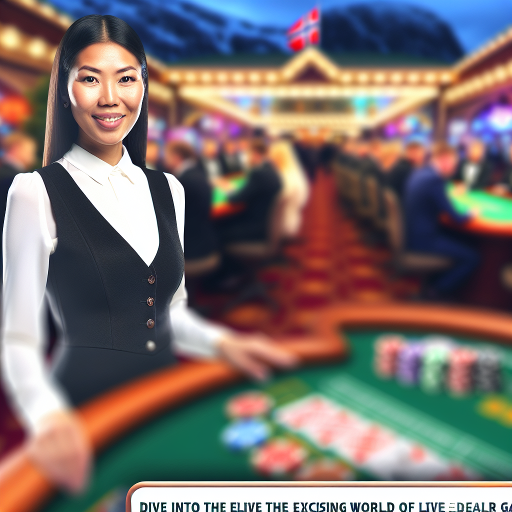 Dive into the Exciting World of Live Dealer Games at Norwegian Online Casinos